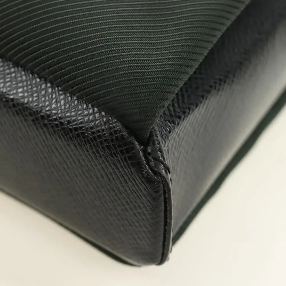 Louis Vuitton Taiga Saratov GM Shoulder Bag Black